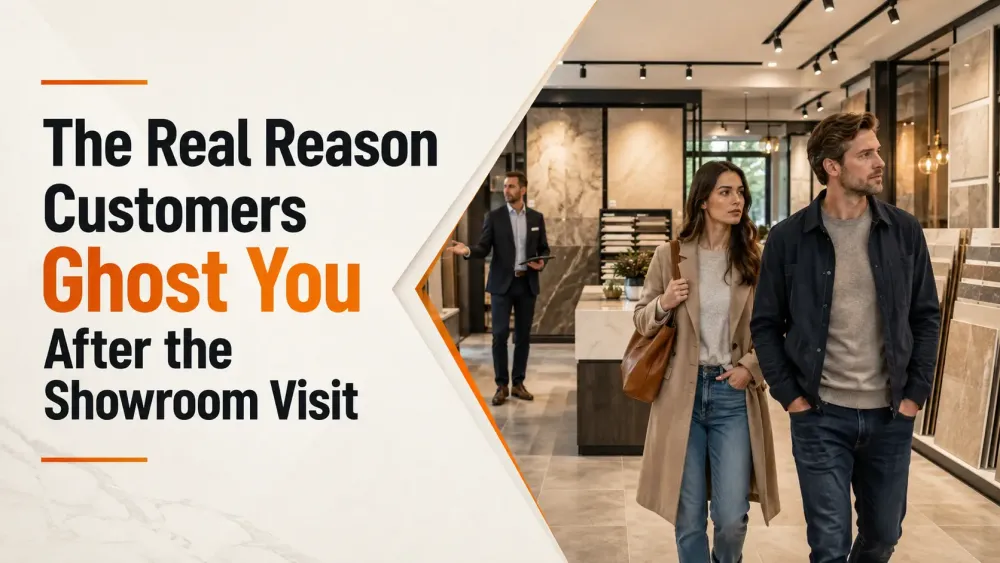 Il vero motivo per cui i clienti ti fantasmano dopo la visita allo showroom